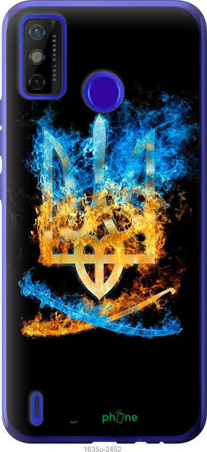 

Чехол на Tecno Spark 6 Go KE5 Герб "1635u-2452-10746", Черный