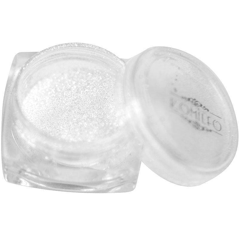

Komilfo пигмент эффект 002 Diamond Silver (1 г), Серебристый