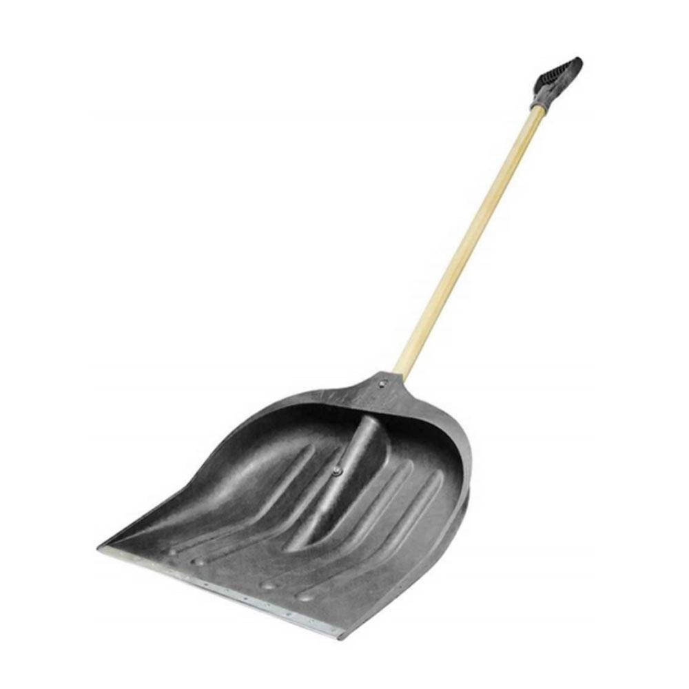 

Лопата для снега Master Tool 14-6212 с черенком 490*495 мм
