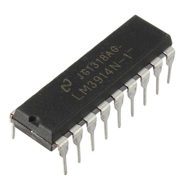 

LM3914N-1/NOPB, Драйвер линейных светодиодных индикаторов, [DIP-18]