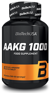 

Аргинин BioTech - AAKG 1000 мг (100 таблеток)