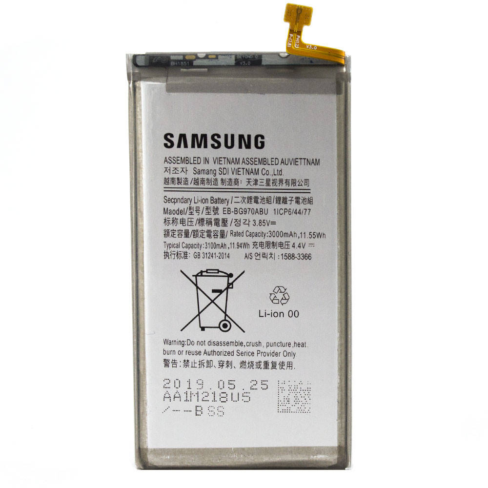 

Аккумулятор EB-BG970ABU для Samsung Galaxy S10E (Original) 3100mAh