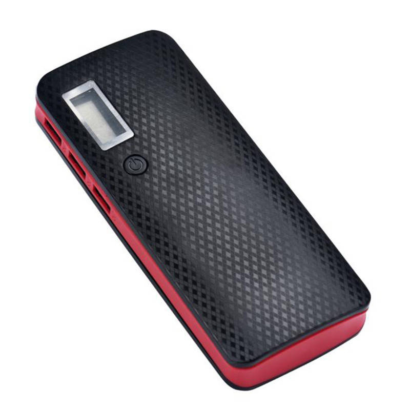 

Корпус для Power bank на 5 аккумуляторов 18650 (Черный - Красный)