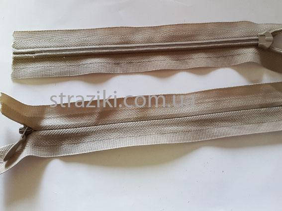 

50см застежка молния потайная бежевая 1шт