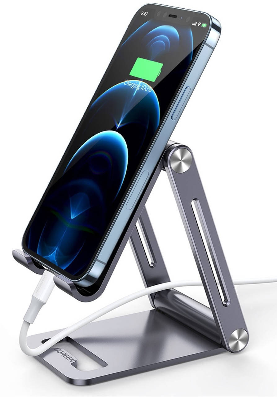 

Настольний держатель для смартфона Ugreen LP263 Phone Holder with Roller (Alum.)
