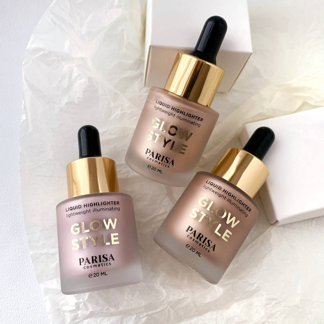 

Жидкий хайлайтер для лица Parisa