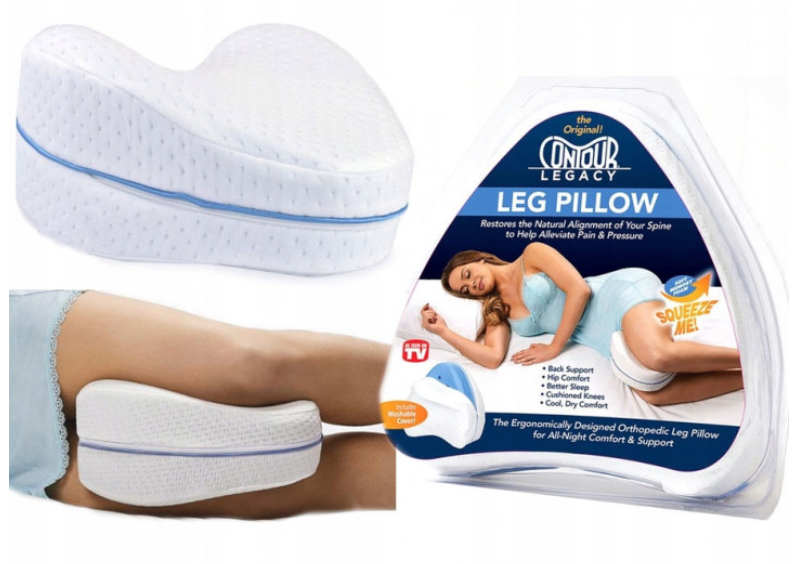 

Анатомическая подушка для ног Leg Pillow! Лучший подарочек, Белый