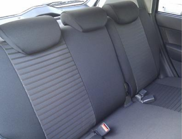 

Чехлы на сиденья ВАЗ Лада 2108/2109/21099 (VAZ Lada 2108/2109/21099) (модельные, автоткань, отд. подголовник) Черно-красный