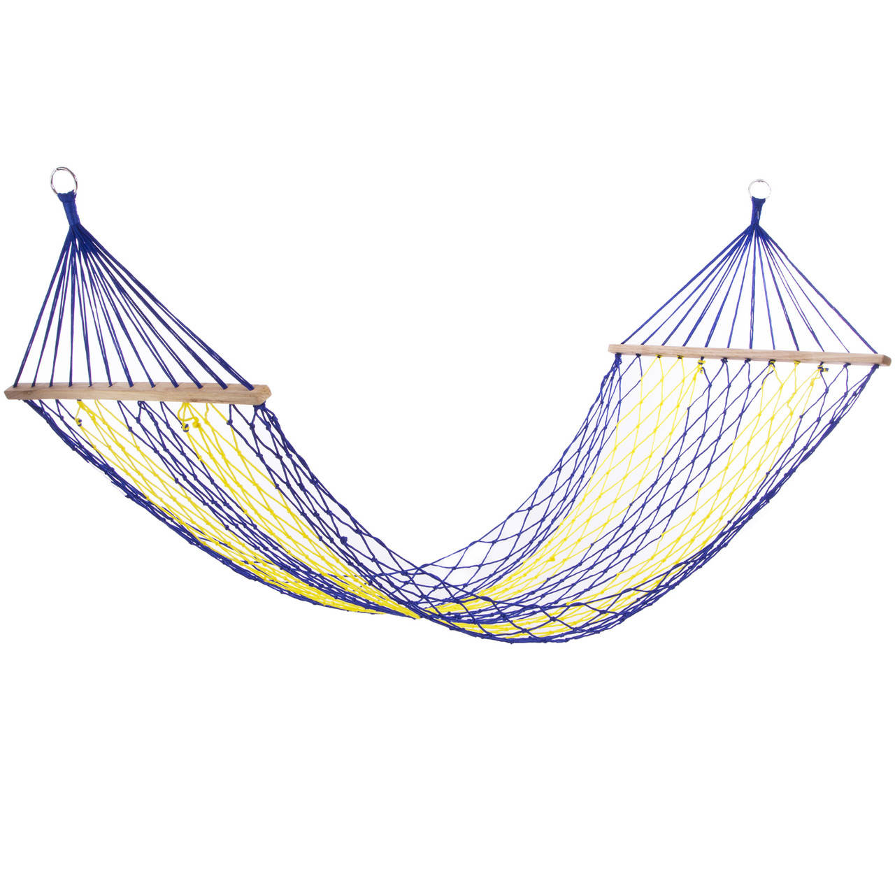 

Гамак-Сетка с деревянными перекладинами Zelart ТО-9051 2х0,8м