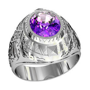 

Печатка мужская серебряная Олимп