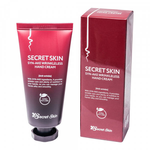 

Крем для рук с пептидом змеиного яда Secret Skin Syn-Ake Wrinkless Hand Cream 50ml