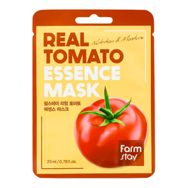 

Тканевая маска для лица с томатом FARMSTAY REAL TOMATO ESSENCE MASK - 23 ml