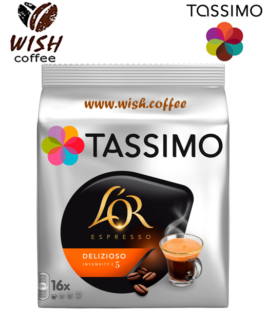 

Кофе в капсулах Тассимо - Tassimo L'or Espresso Delizioso (16 порций)