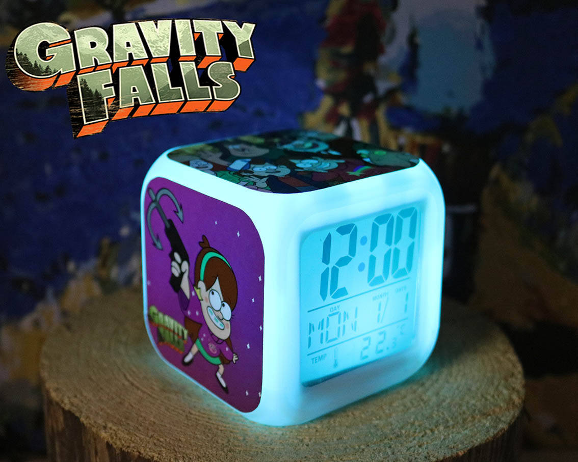 

Настольные часы Гравити Фолз "Диппер и Мэйбл" / Gravity Falls