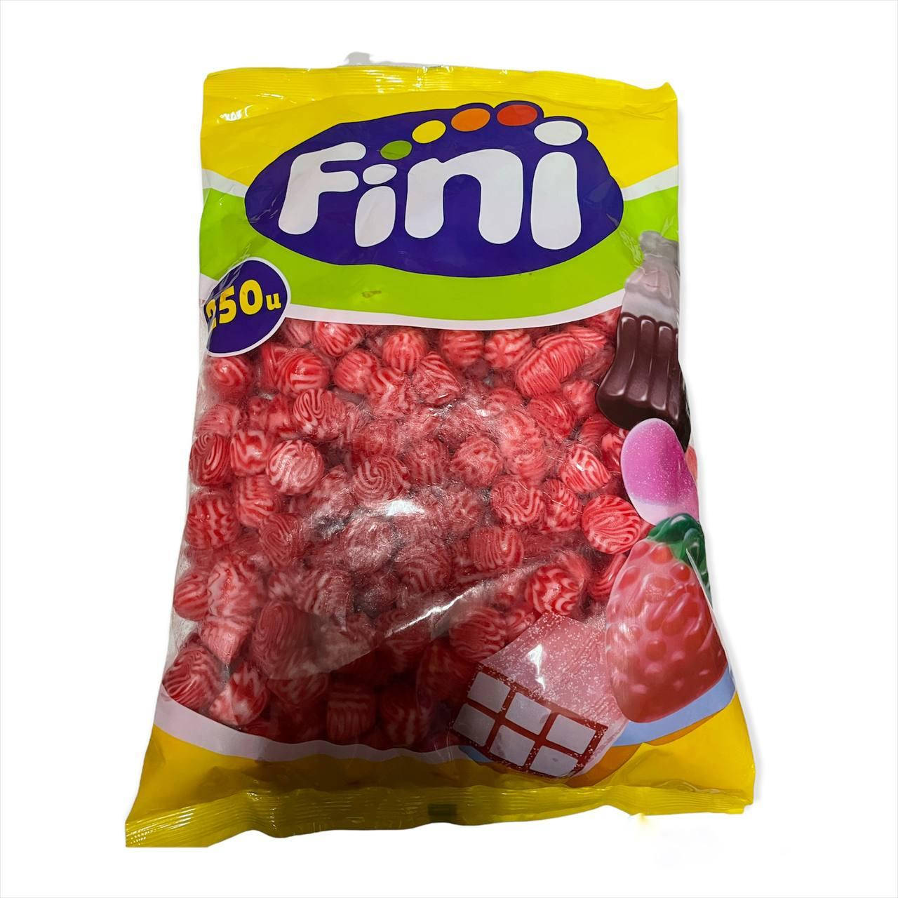

Фруктовые жевательные конфеты ТМ Фини (Fini) ТВИСТ КЛУБНИКА 250 шт