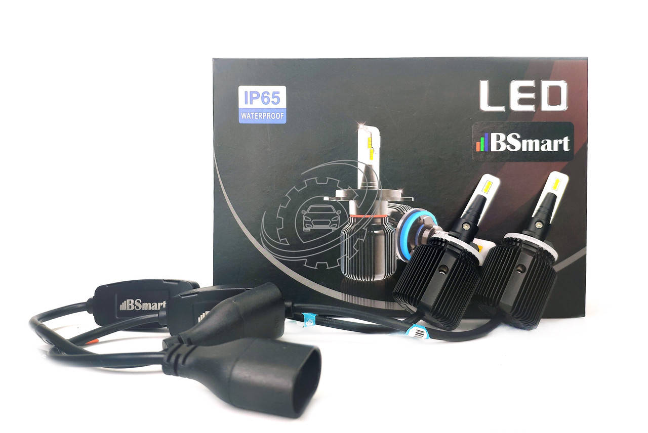 

Авто лампы LED светодиодные BSmart M1 CSP Южная Корея H27 881 8000Лм 40Вт 12-24В