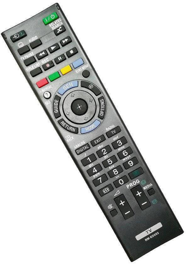 

Пульт для телевизора sony rm-ed053, Черный