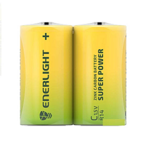 

Батарейка ENERLIGHT Super Power (R-14) C (мини Бочка ТЕХНИЧЕСКАЯ) 12 шт. / Уп Ш.К. 4823093502185