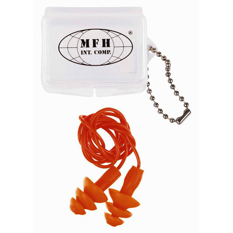 

Беруши, в футляре, оранжевый, пвх, MFH Германия