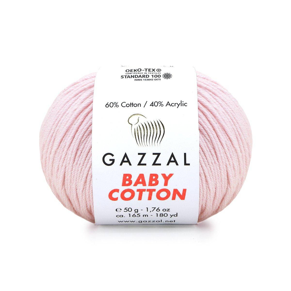 

Gazzal Baby Cotton № 3411 розовый