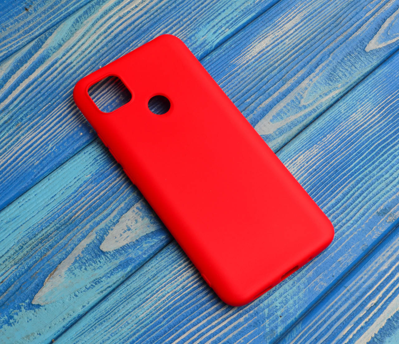 

Матовый силиконовый чехол для Xiaomi Redmi 9C / 9C NFC, Красный