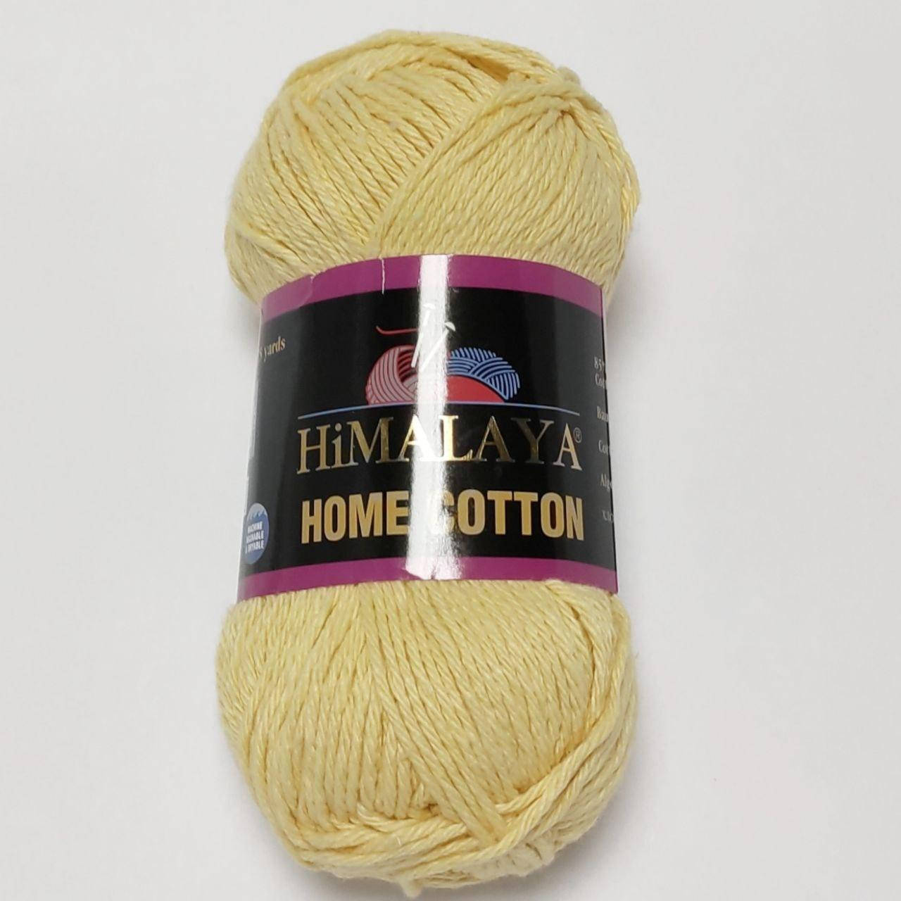

Хлопковая пряжа для дома Home Cotton Himalaya Хоум Катон, Желтый