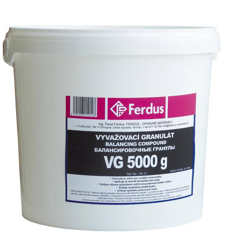 

Гранулы для балансировки Ferdus, 5 кг (порошок балансировочный)
