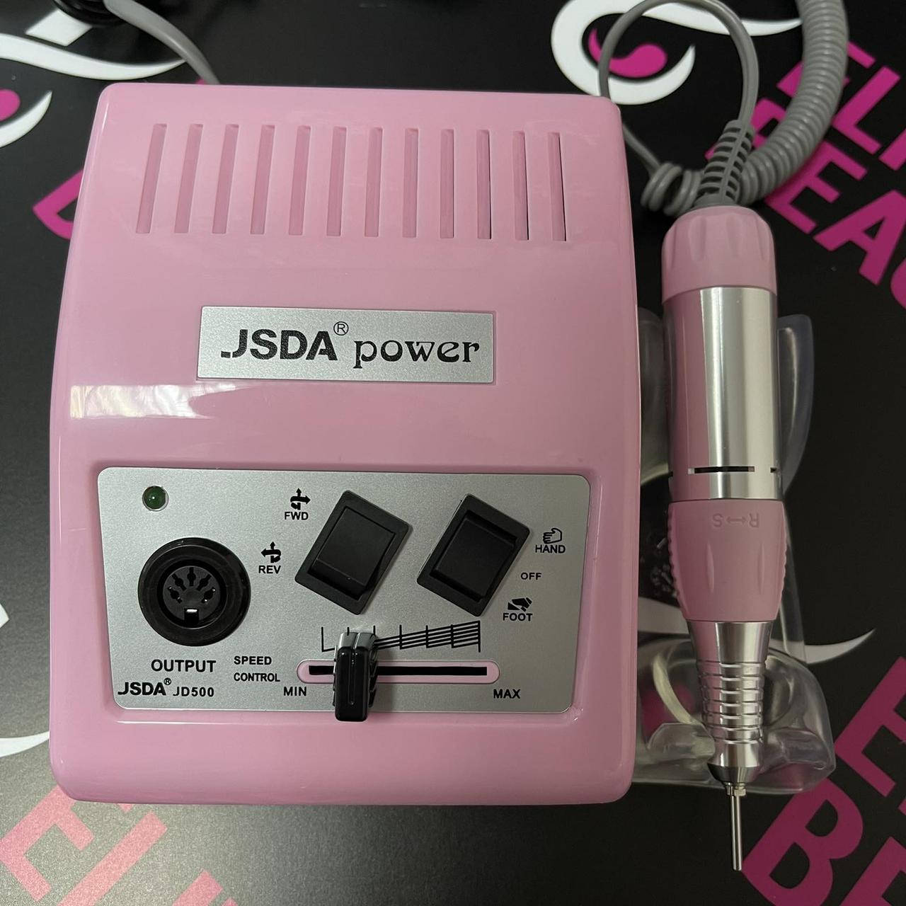 

Розовый фрезер для маникюра JSDA JD 500, 35W
