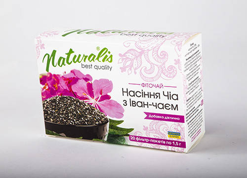 

Семена Чиа с иван чаем ТМ "Naturalis"