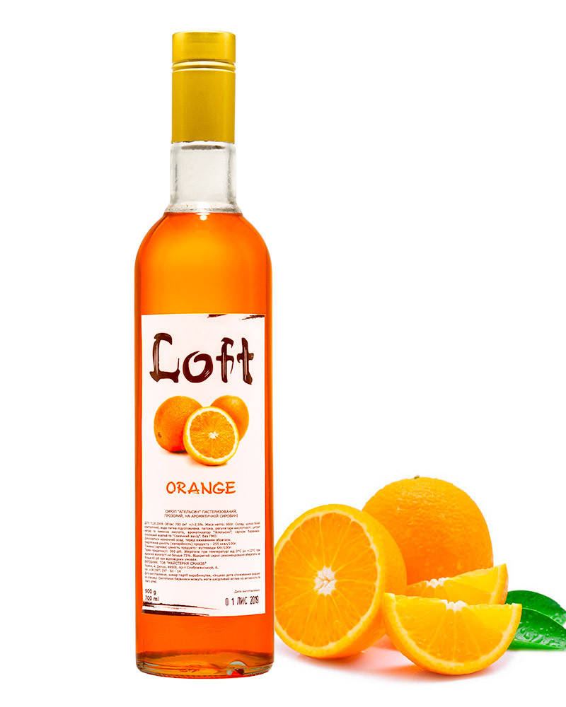 

Сироп LOFT Апельсин 0,7 л