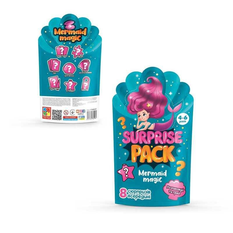 

Набор сюрпризов "Surprise pack. Mermaid magic" VT 8080-01 (10) "Vladi Toys"