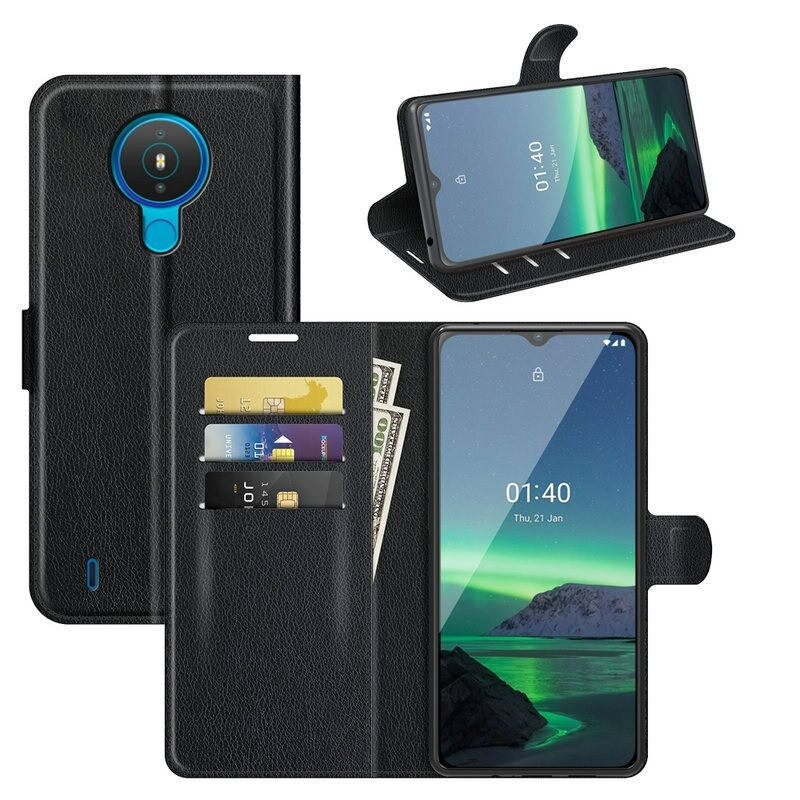 

Чехол IETP для Nokia G20 книжка кожа PU с визитницей черный
