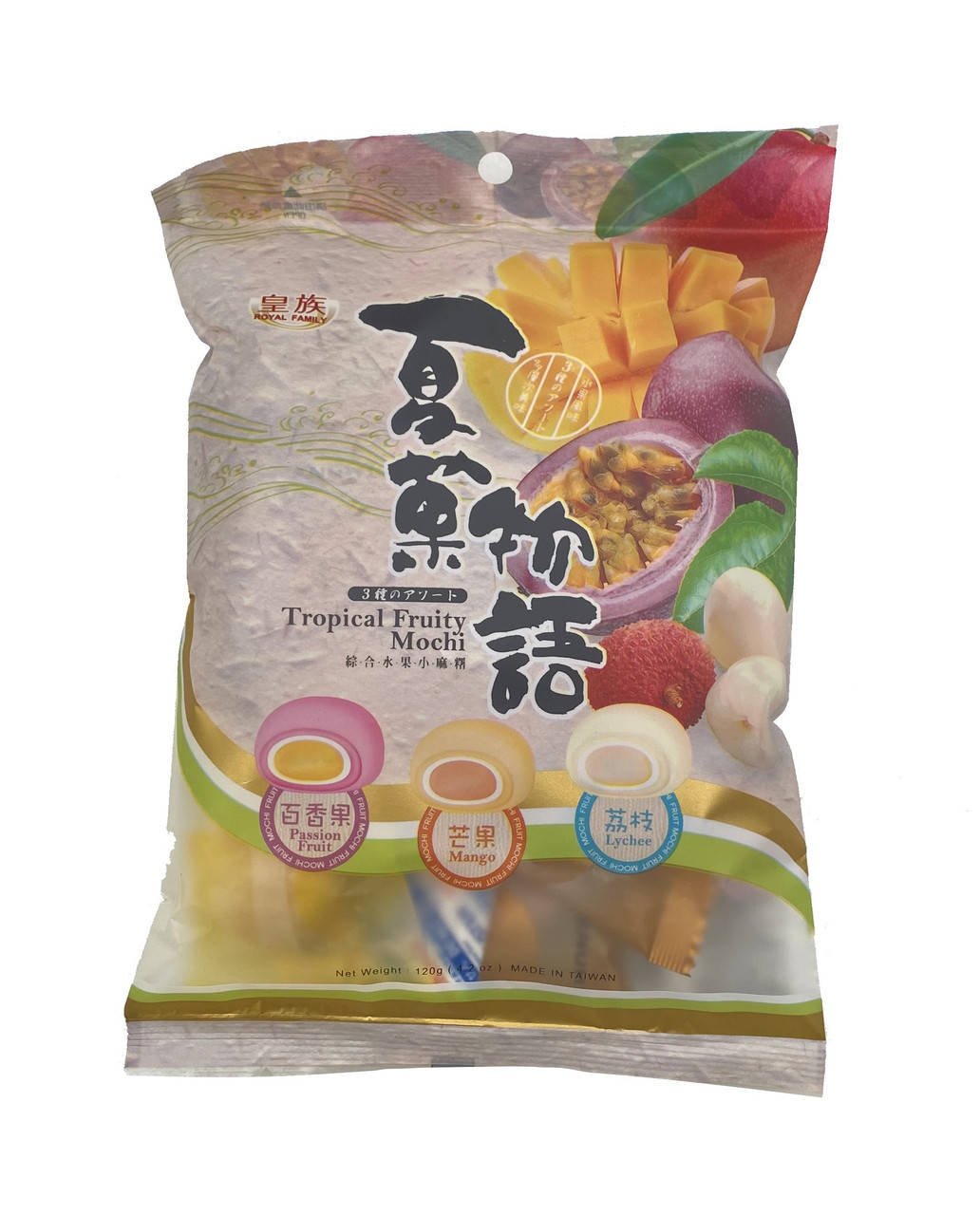 

Пирожные моти Tropical Fruity Mochi 120 г