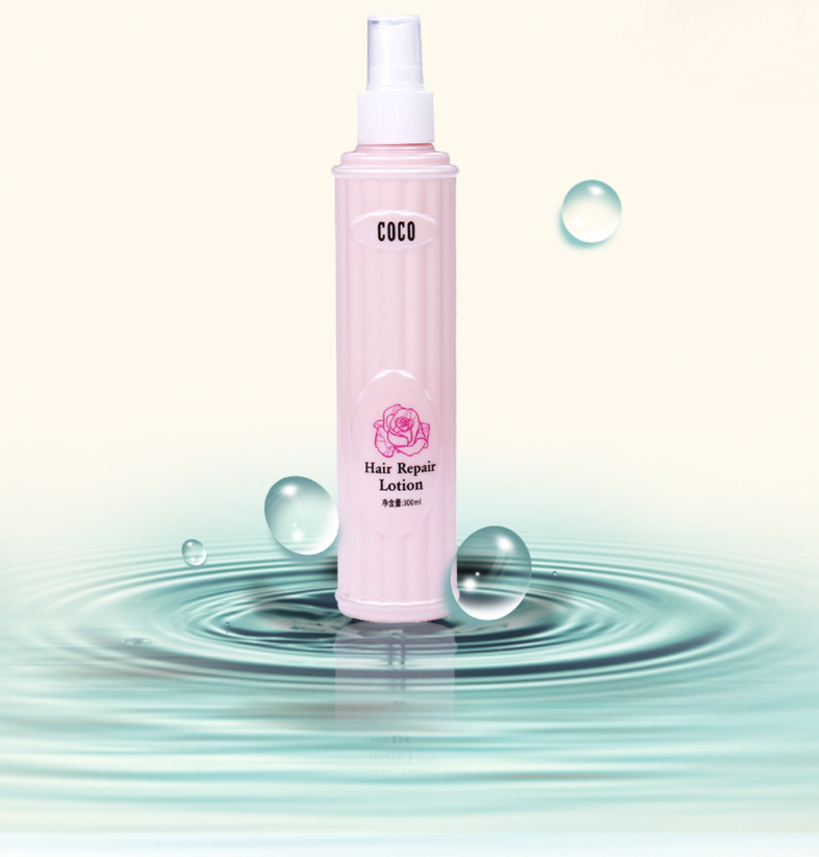 

Спрей-лосьoн для волос несмываемый, Coco Hair repair Lotion, 300ml Кладовка