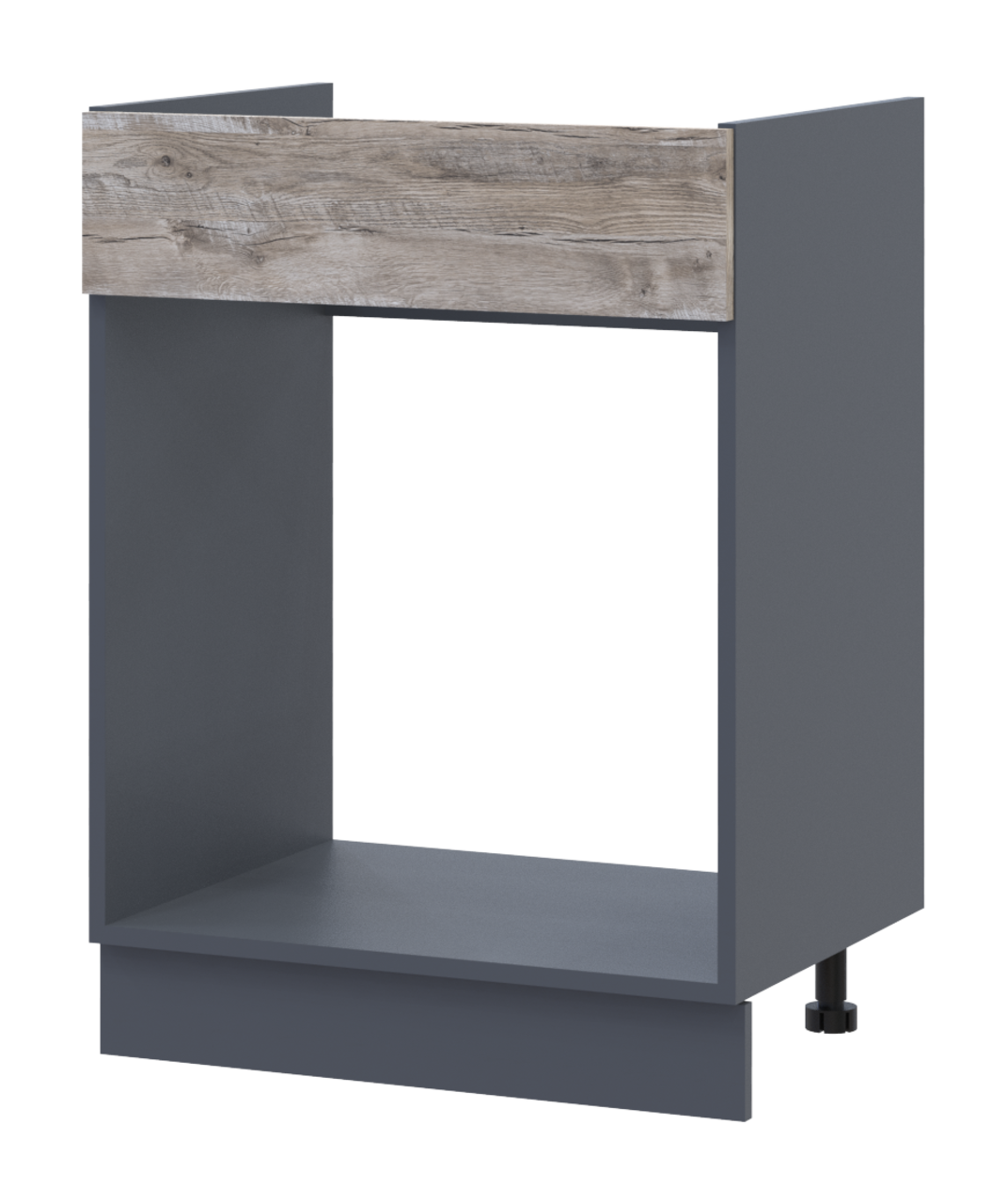 Кухня Doros Лея НМ82_Ш60 нижня ліва Графіт/Клондайк ДСП 60х46.6х82 (80359569.5) 2