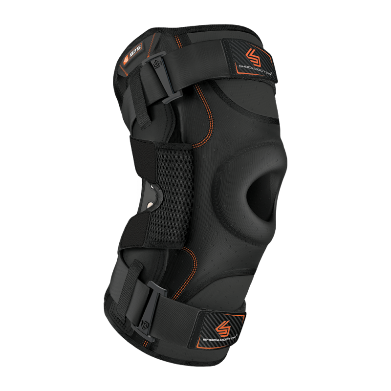 

Бандаж на коленный сустав с шарнирами для боковой стабилизации Shock Doctor 875 средней жесткости