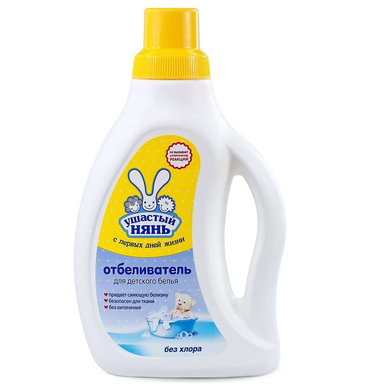 

Отбеливатель для детского белья Ушастый нянь 750 мл