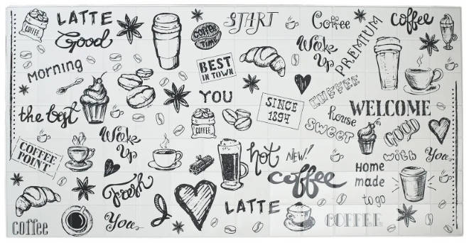 

Декоративная ПВХ Панель Пластмаркет Мозаика "Флэт Уайт"