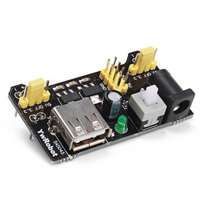 

Модуль питания MB102 3.3V 5V для Arduino и макетных плат