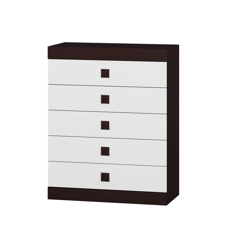 

Комод Соната-2 (800х380х1008) ВЕНГЕ ТЕМНЫЙ+БЕЛЫЙ