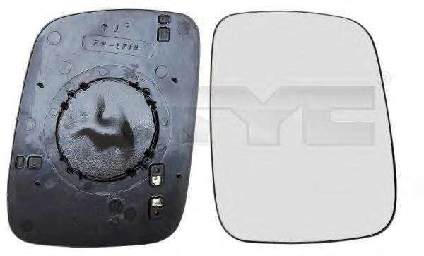

BSG 90-910-002 Стекло на зеркало электрическое -R VW T4