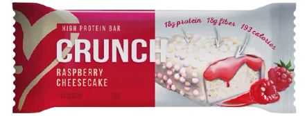 

Протеиновый батончик BootyBar Cranch Малиновый Чизкейк (50 грамм)