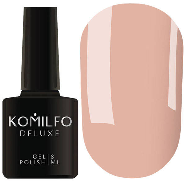 

Гель-лак Komilfo Deluxe Series D015 (бежево-карамельный, эмаль), 8 мл