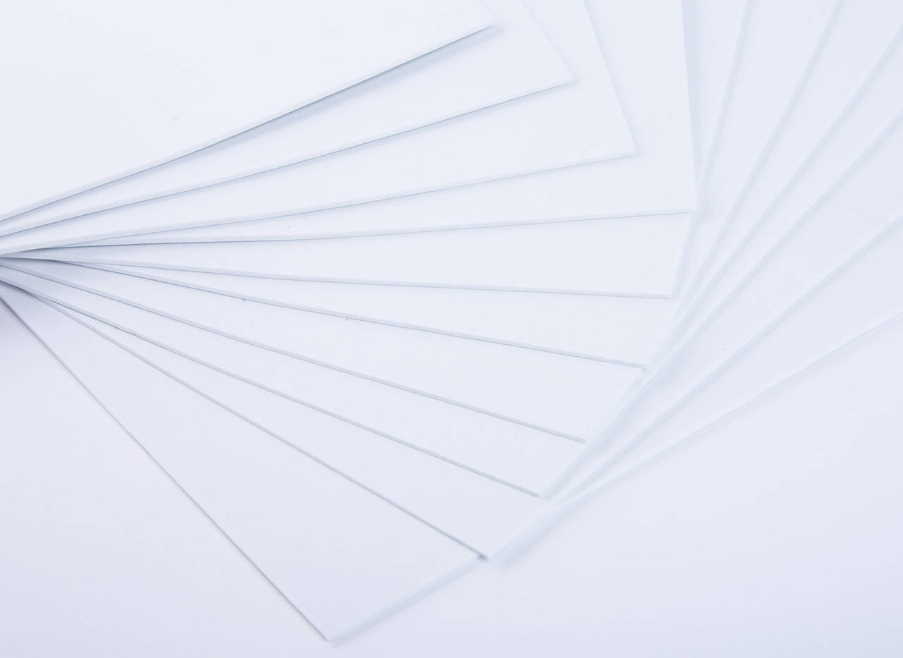 

Фоамиран лист (50х50см), цвет - белый