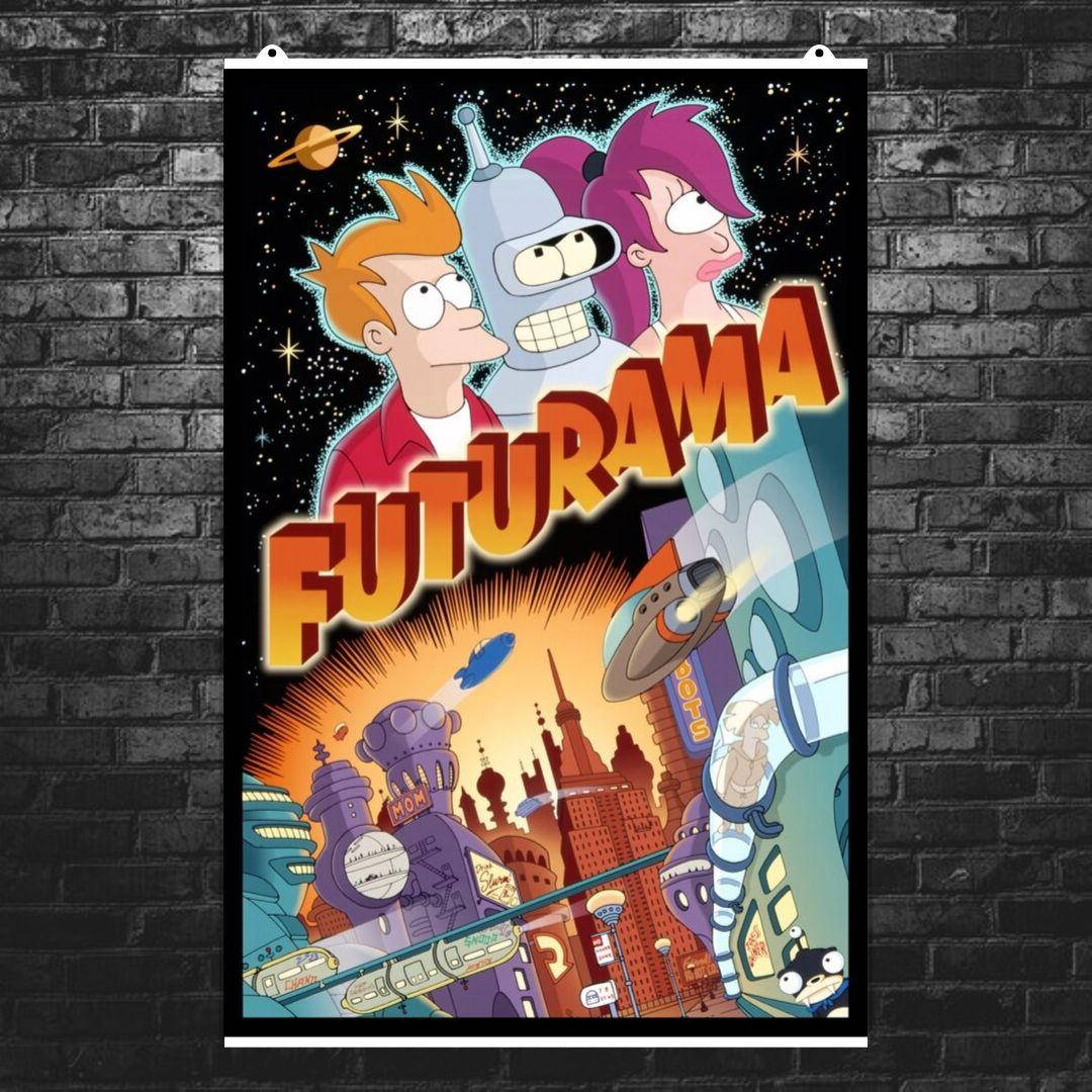 

Постер "Футурама. Классическая троица". Futurama. Размер 42x28см (A3). Полуглянец