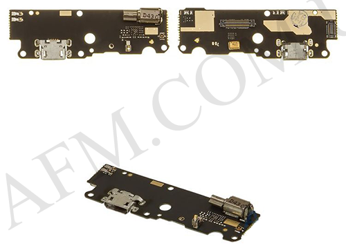 

Шлейф (Flat cable) Lenovo P2 (P2A42) с разъёмом зарядки, с микрофоном, с компонентами