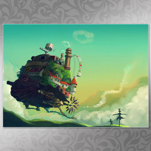 

Плакат Аниме Laputa: The Castle in the Sky 02