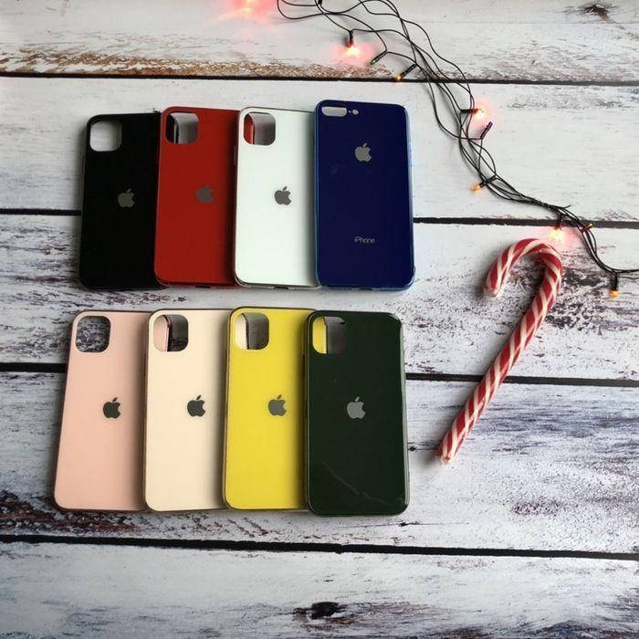 

Стеклянный чехол на iPhone 11/11 Pro/Max/Glass Case/Айфон