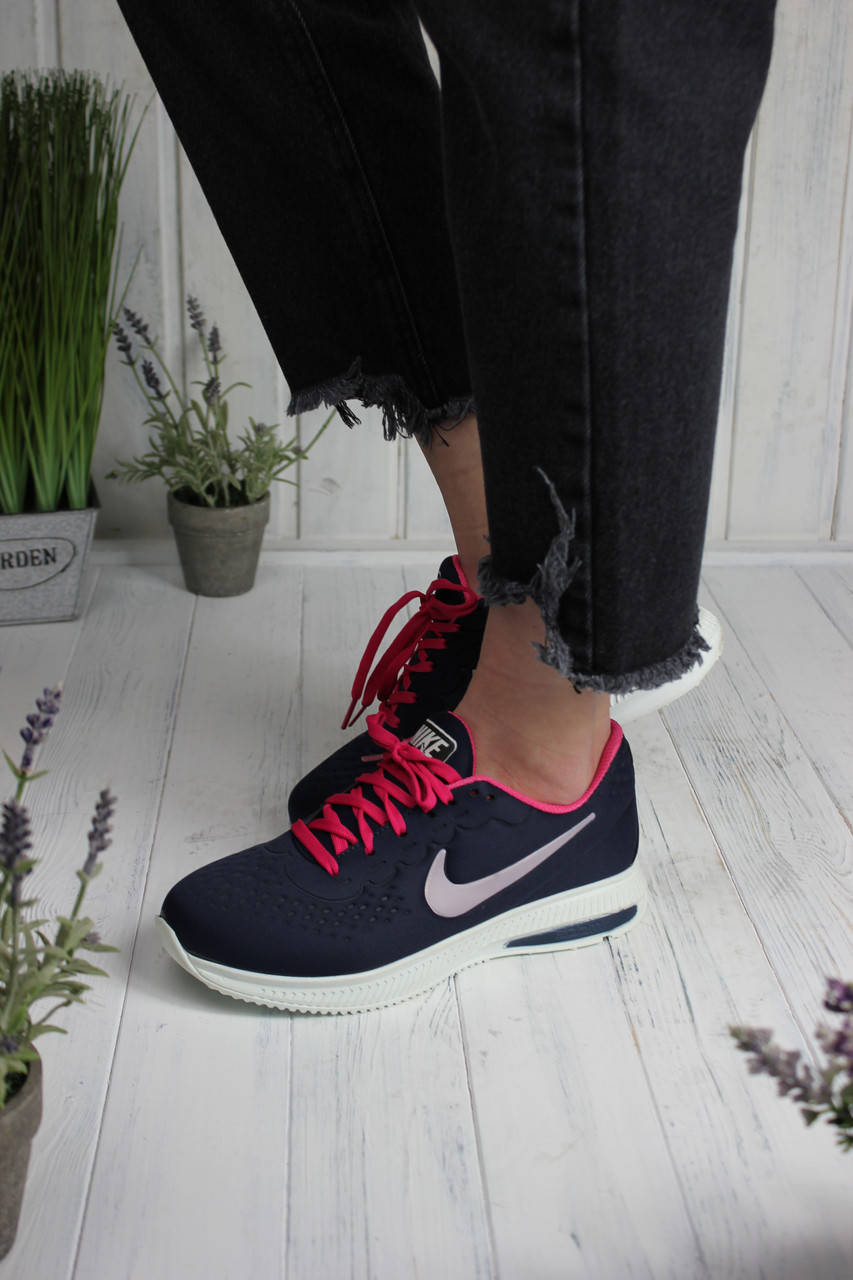 

Женские тканевые кроссовки Nike Zoom темно-синие 37 размер 36, Синий
