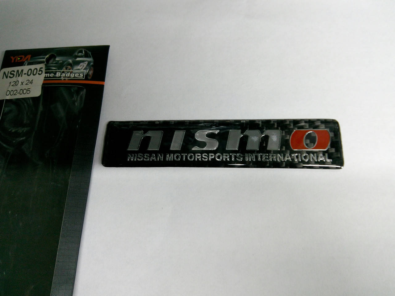 

Силиконовые 3D наклейки NISMO 120х24 мм